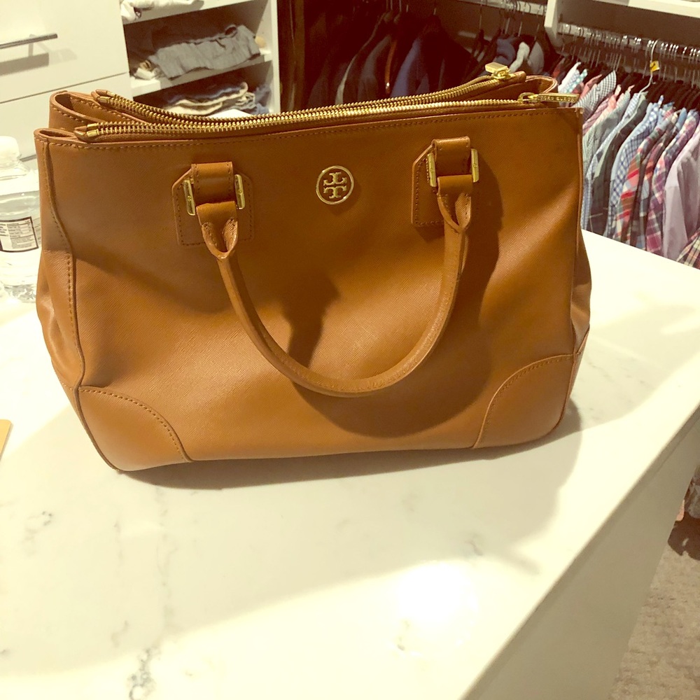 Tory Burch Camel Handbag